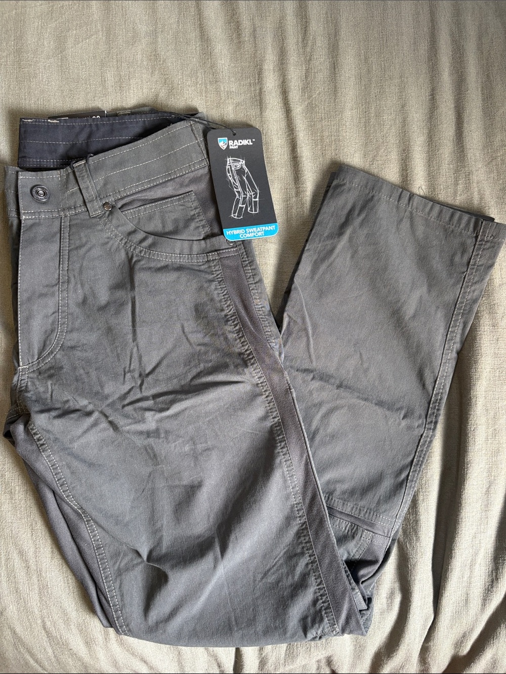 Men's Gray Performance Pant